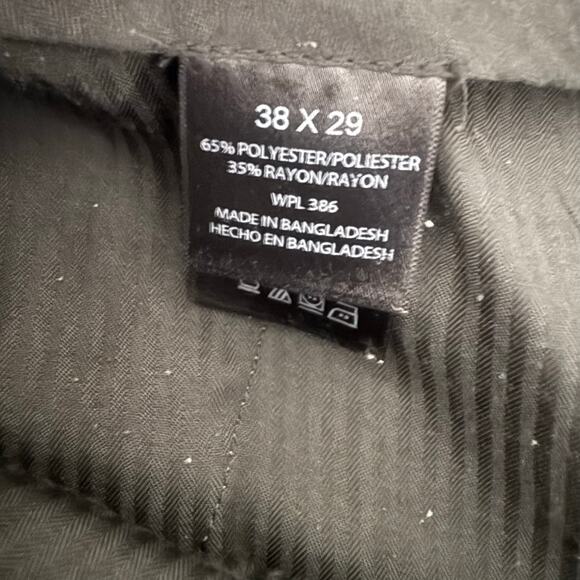 Kenneth Cole‎ Mens Gray Dress Slacks Size 38x29 - Picture 9 of 9